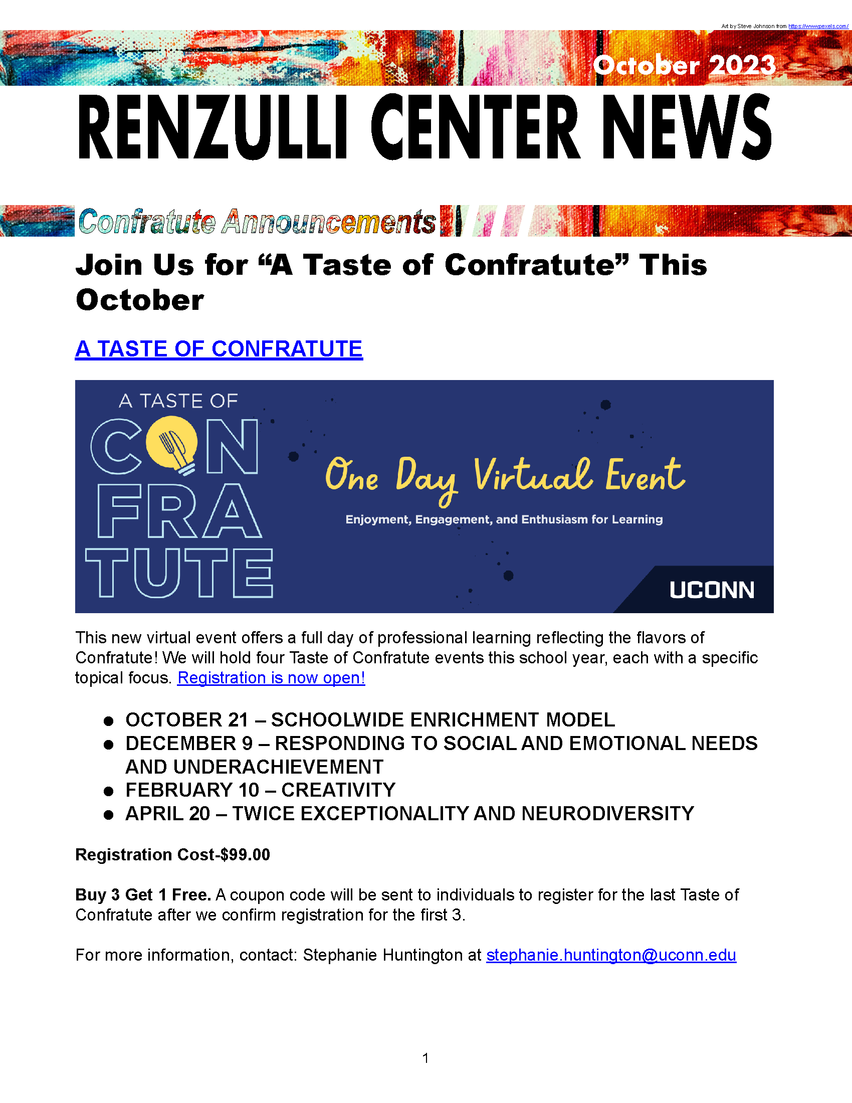October 2023 Renzulli News Cover Graphic